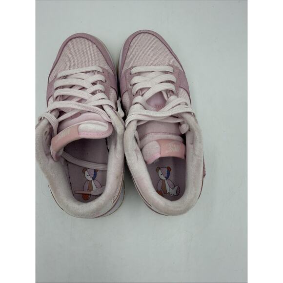 Size 6 - Nike Dunk Low Teddy Bear - Light Soft Pink 2022 - Picture 5 of 6